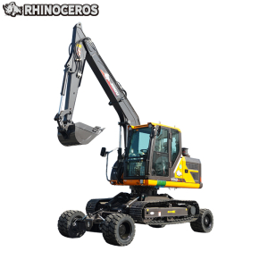 minigraafmachine op wielen