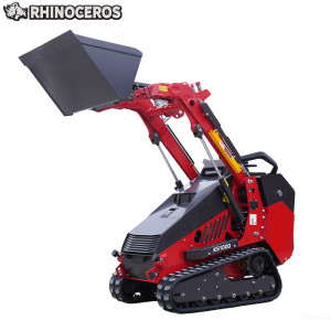 Compacte schranklader met 0,3 m³ bak