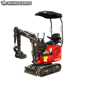 XN660 micro minigraafmachine werkzaam in smalle toegangsgebieden