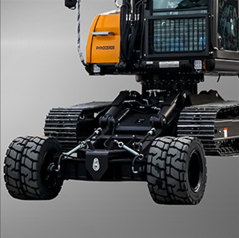 Crawler-Wiel